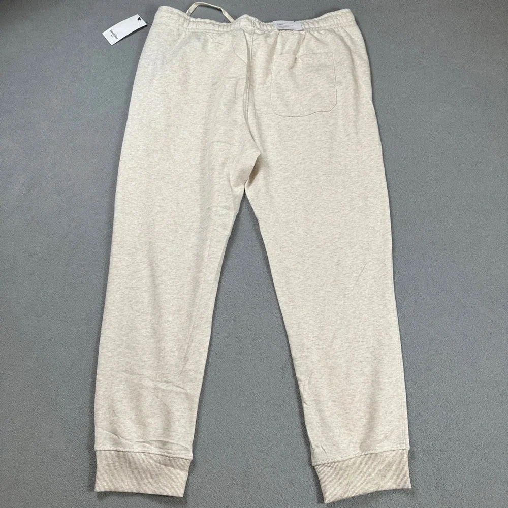 Goodfellow & Co Mens Jogger Pants XL Beige Relaxed Fit Drawstring Elastic W NWT